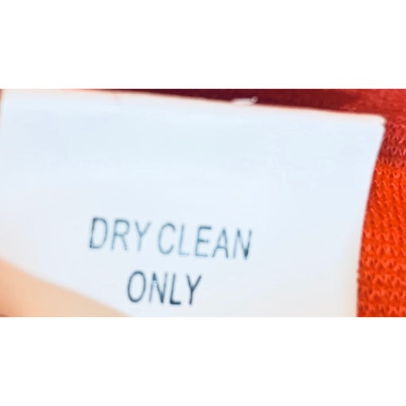 Kay Unger Coat NWT Small Coral Black Hook Close - Picture 6 of 6